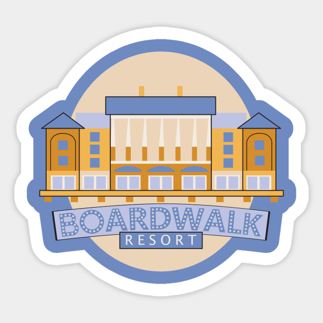 Boardwalk Resort Sticker by Lunamis